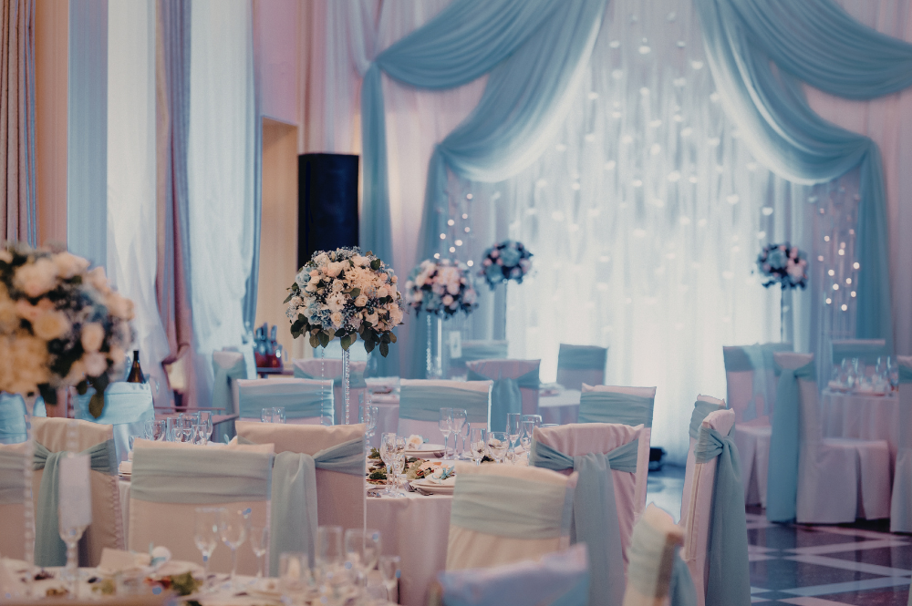 Luxury event decor